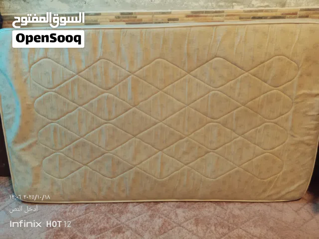 فرشه الريم ديلوكس وجه صيفي وجه شتوي زمبرك مفرد ونص كبيره 117*109حجم ممتاز طاقات تهويه استعمل بسيط