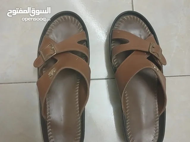 Leather Camel Slippers/ شبشب جلد جملى