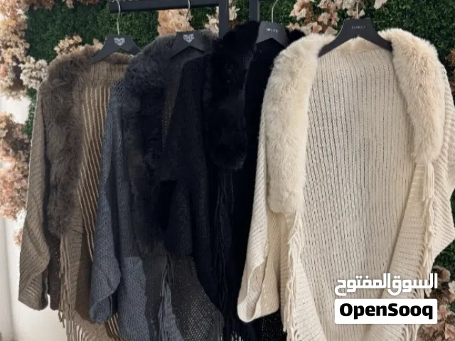 بونشو نسائي شتوي بفرو ناعم