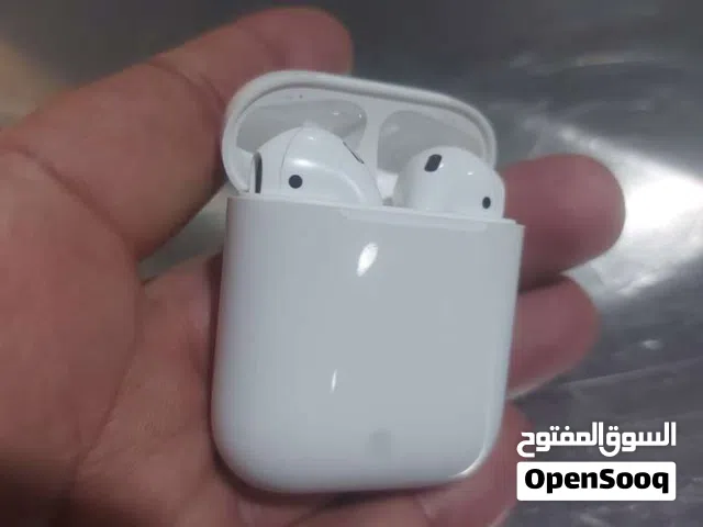 ابل ايربودز 2 اصلي جديد بالسريال نمبر بطاريه 100%بحاله فوق الممتازه