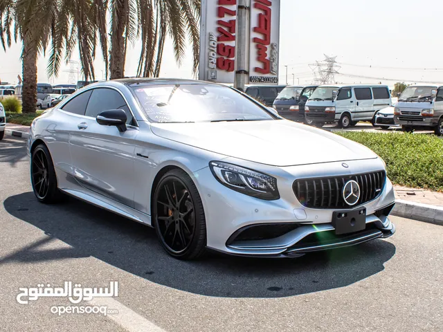 2015- S63 AMG COUPE // TAN INSIDE // IMMACULATE CONDITION // - ONLY 44,000 KM DONE