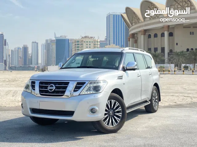 NISSAN PATROL PLATINUM -FULL OPTION 2015 AGENCY SERVICE