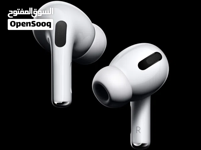 سماعات air pods pro تتميز بالغاء الضجيج النشط نمط شفافيه الصوت الصوت المخصص والمكاني ميزة عمر بطاريه