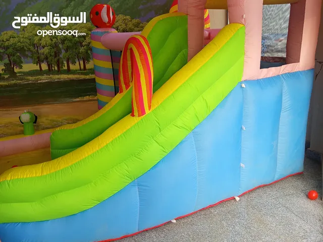 نطاطه هوائية للاطفال،استعمال بسيط
