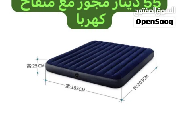 فرشة نفخ نوم للضيوف للرحلات للتخييم  مع منفاخ كهربا