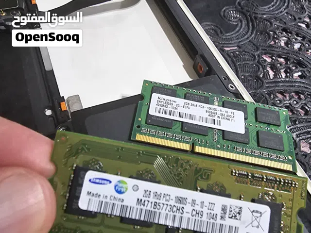 رامات 2 جيجا ddr3 RAM صالحات للاستخدام عدد 2