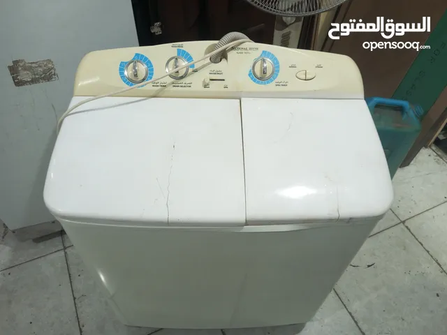 غسالة حوضين جامبو 12 كيلو ناشونال بحال الوكالة موجودة في الزرقاء الجديدة للبيع