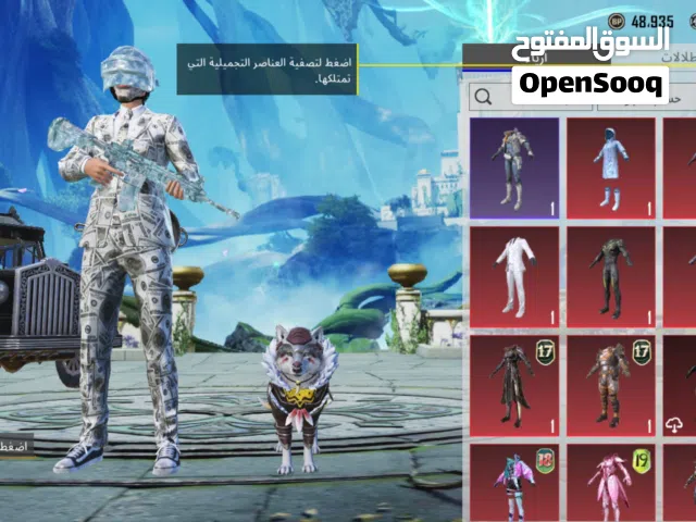 حساب ببجي للبيع مع خصم يثل إلا20%