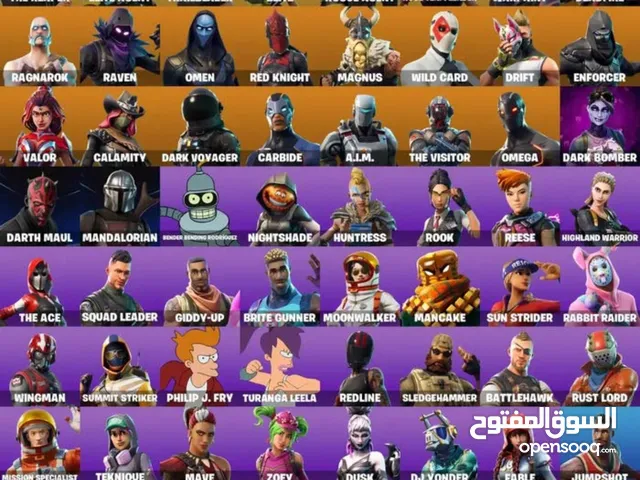 حساب فورت نايت سيزون 3+4