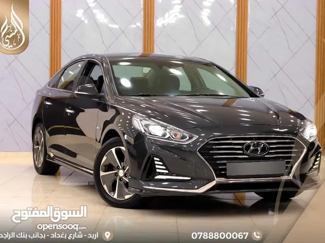 هونداي سوناتا 2018 فل كامل ما عدا فتحة وارد كوري فحص كامل 7جيد بدون ملاحظات