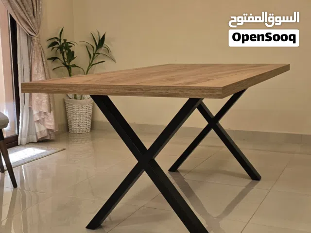 Wooden Dining Table - High Quality 6 Chairs