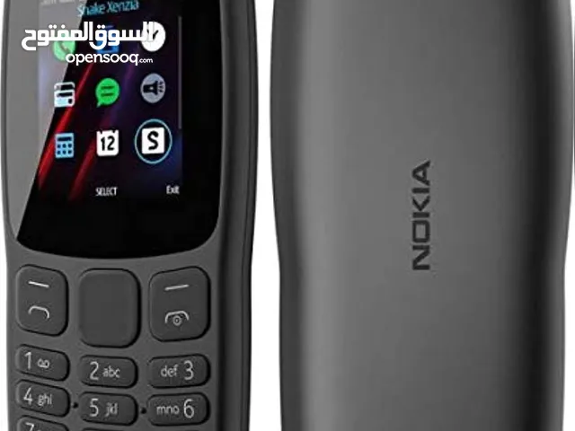Nokia 106 dual SIM + ساعة مستطيلة تاتش أسود