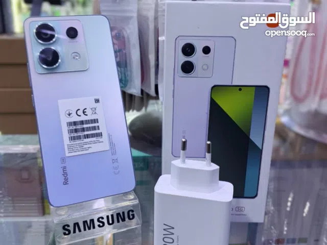 شاومي ريدمي نوت 13 برو مستعمل بحالة ممتازة بالكرتونة 512 جيجا 12 رام