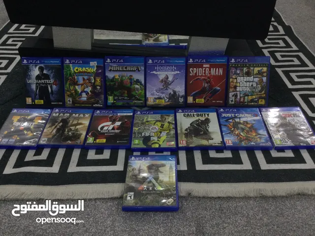 العاب و سيدي بلايستيشن 4 للبيع باستعمل نضيف ما في ولا خدش.........................................