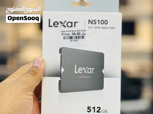 Brand New Lexar 512GB SSD in Oman  Energy efficient  3 Year Warranty