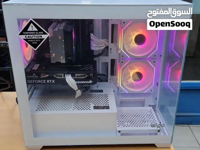 للبيع بي سي جيمنق Core i5 14Gen256M.2 ssd+1TB SSD /16Ram/5050 8GB RTX مع الكرتون