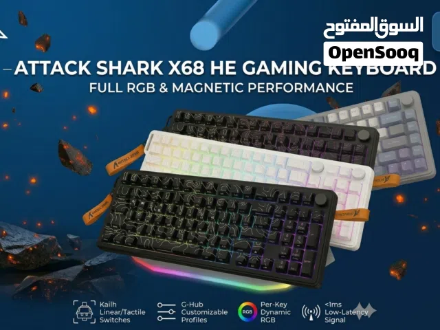كيبورد الألعاب الاحترافي Attack Shark X68