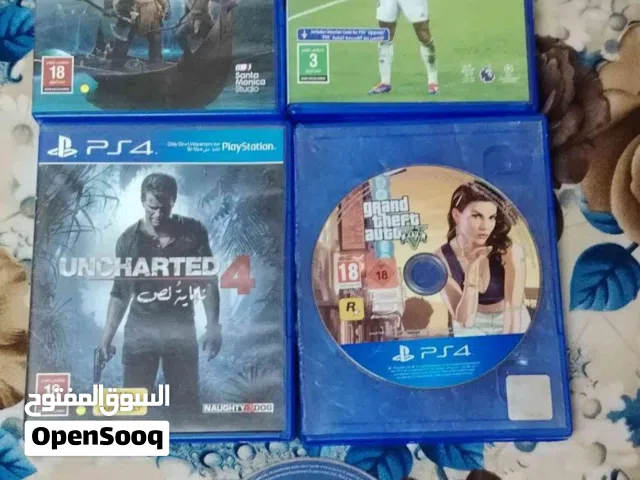 العاب بلايستيشن 4 شرايط PS4 نظيفة بدون خدوش شغالة 100٪