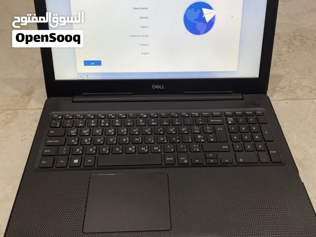 Dell Inspiron 3580  i5-8265U  8GB RAM  SSD 256GB + HDD 750GB  البيع لأعلى سوم