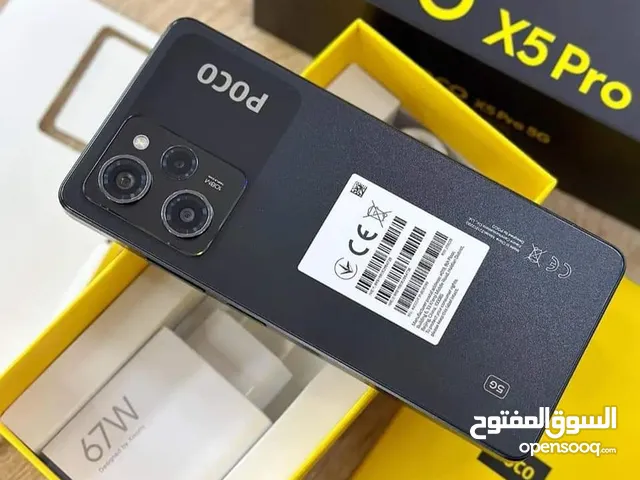 جهاز جديد  poco X5pro 5G رام 13 جيجا 256 متوفر توصيل مكفول سنة