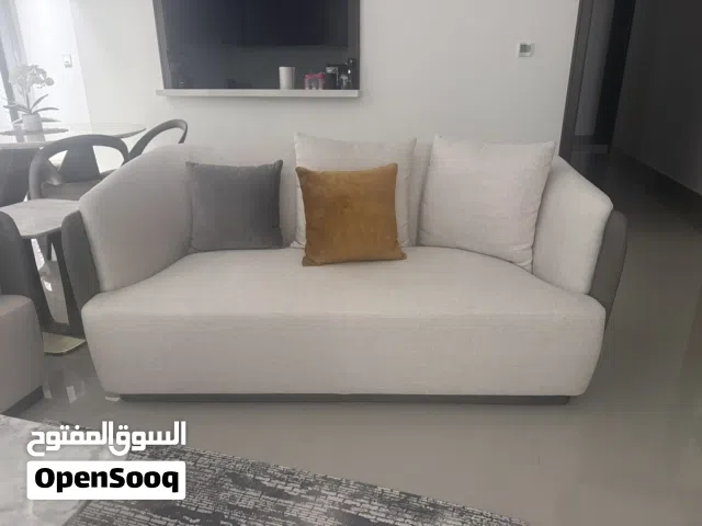 Stylish Sofa set perfect condition bought from Al huzaifah leather and linen