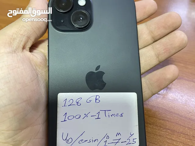 iPhone 15  بطارية 100