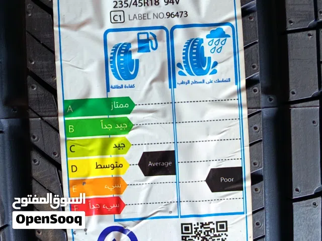 إطارات جديد و ممتاز رودستون كوري 235/45/18
