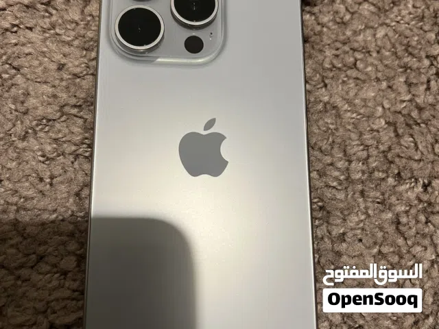 ايفون 15 pro ذاكره 128 esim unlocked 480$