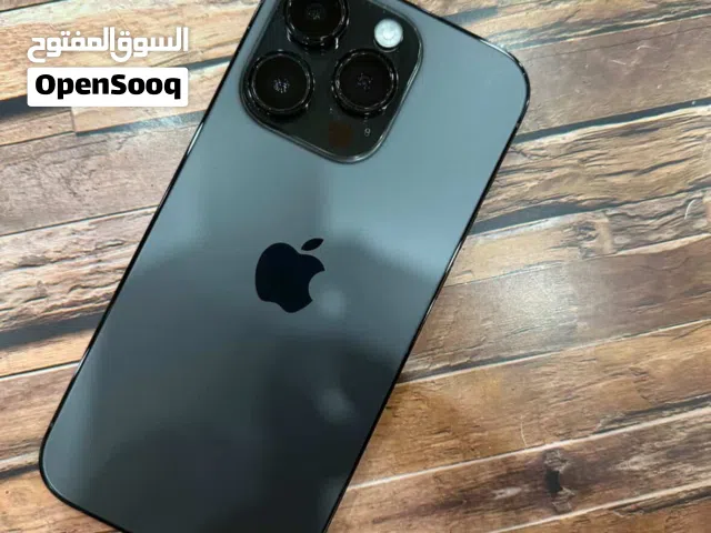 آيفون 14 برو أسود مستعمل بحالة ممتازة سعة 256 جيجابايت eSIM