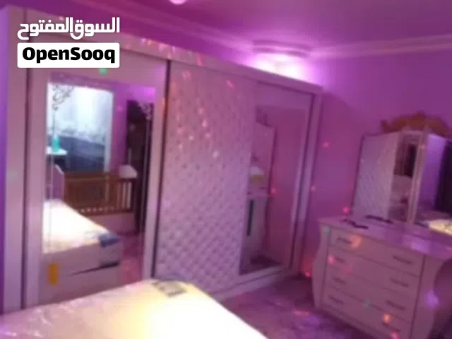 غرفة نوم تفصيل كامله مع ملحق بيبي مع سرير بيبي مع سجاده مع بردايه مع فرشه كاش واقساط الرمثامقاب حياك