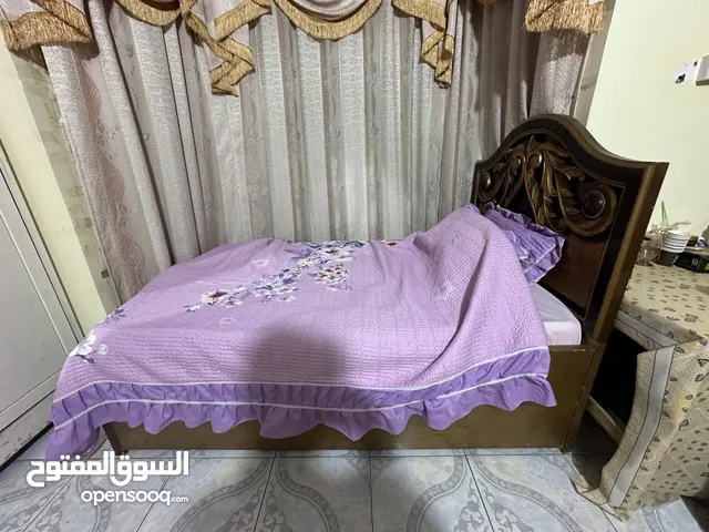 سرير نفر ونص خشب جودة جدا عالية صناعة مصري
