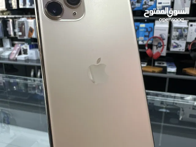 Used Iphone 11 pro (256GB) ايفون 11 برو اللون الذهبي اللمميز