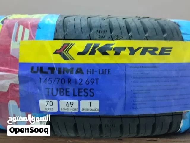 كاوتش ماركة JK مقاس 145/70/12