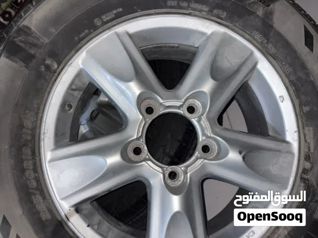 Landcruiser tyres and rim set 2 size 18