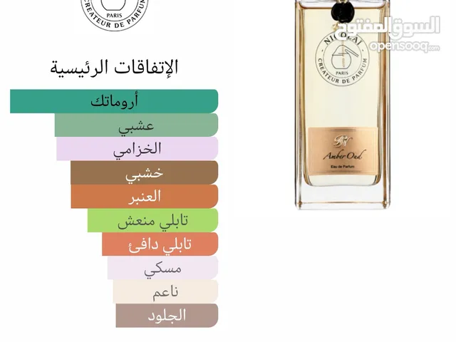 نيكولاي عنبر عود 100مل