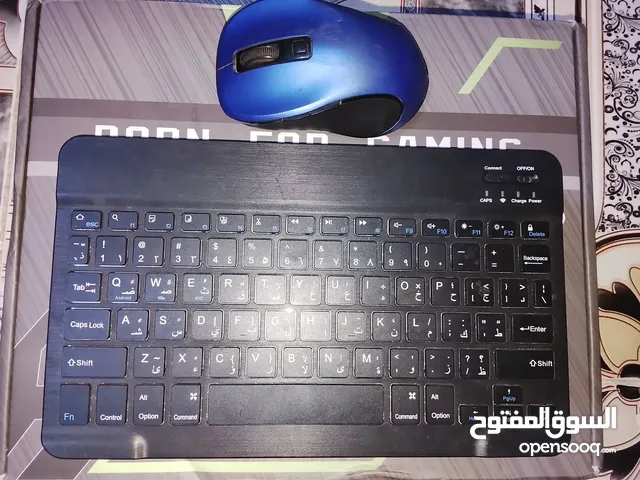 كيبورد بلوتوث يربط على الموبايل و التابلت و الحاسوب مباشر من دون الحاجة الى دنكل ماوس بلوتوث مع دنكل
