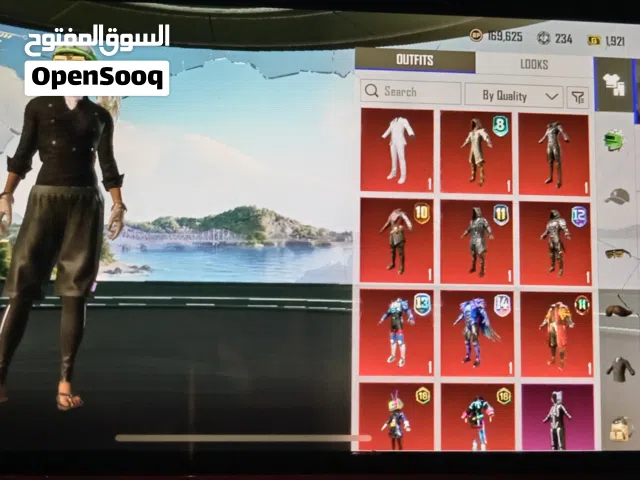 حساب ببجي للبيع