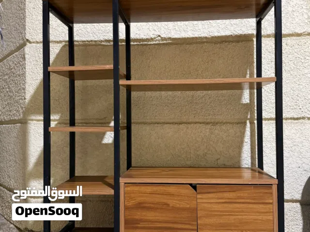 ميز اوفن ومايكرويف مع رفوف