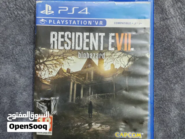 لعبة resident evil 7: Biohazard للبلاستيشن 4 للبيع شامل التوصيل