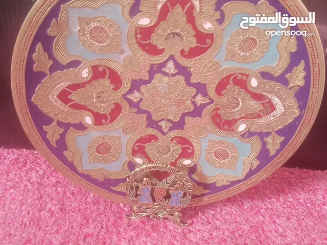 مكته نحاس مزخرفه وصحن تعليق