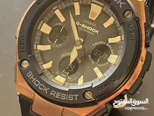 Casio G-shock GST (G-steel) كاسيو جي شوك روز جولد