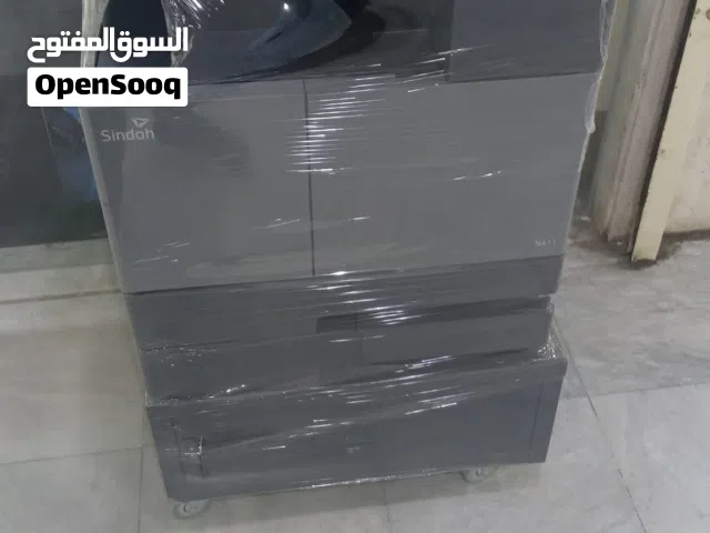 ماكينه تصوير ماركه Sindoh اسود طباعه وتصوير واسكنر a3a4 كفالة شهر