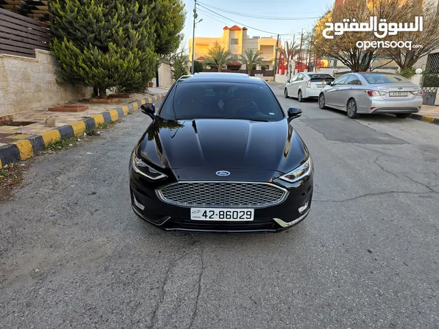 فورد فيوجن موديل 2019 تيتانيوم بحالة الوكالة فل ابشن