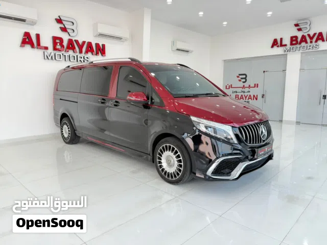 مرسيدس V250 كت مايباخ اسود احمر / ابيض خليجي 2022