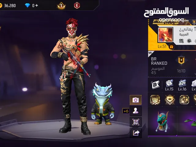 حساب فري فاير قوه القوه عركه العرطات 20000محروق جميع الاغاني