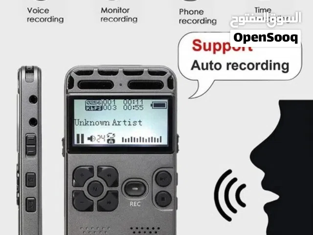 Rechargeable LCD Digital Audio Sound Voice Recorder