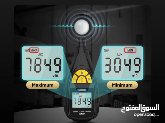 يتوفر لدينا جهاز مقياس الضوء الرقمي يحتوي على وظائف قوية ودقيقة