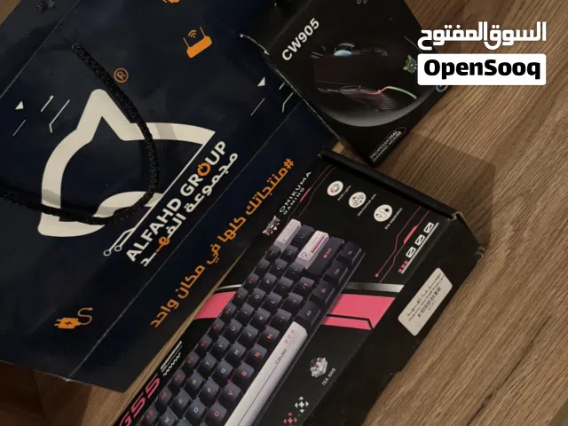 كيبورد وماوس من مجموعة الفهد اصليات غير مستعمل