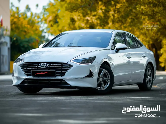 HYUNDAI SONATA 2020 WHITE LOW MILEAGE SINGLE OWNER NO ACCIDENTS