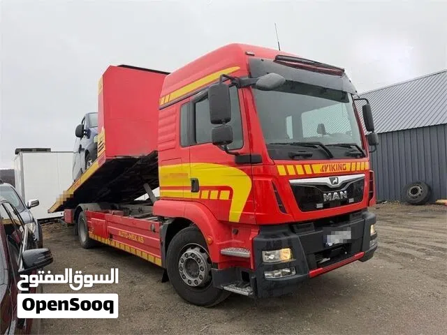 Man TGM 4x2 6-seater tow truck, towbar and Isoli seats
